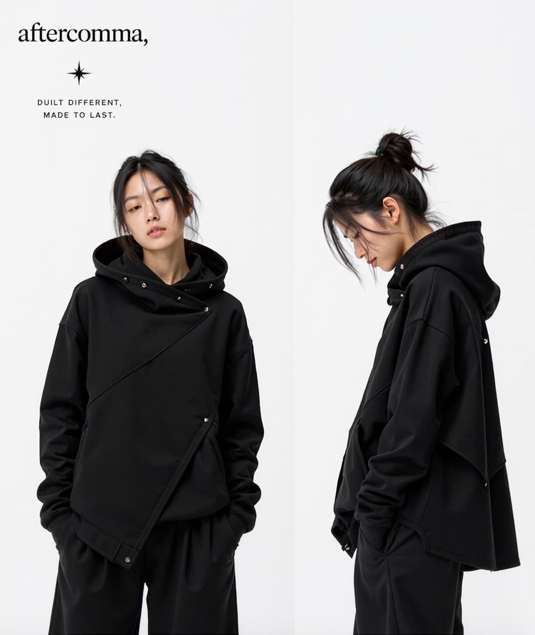 Minimal Pullover Hoodie