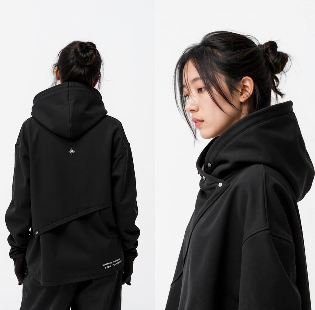 Shadow Panel Hoodie