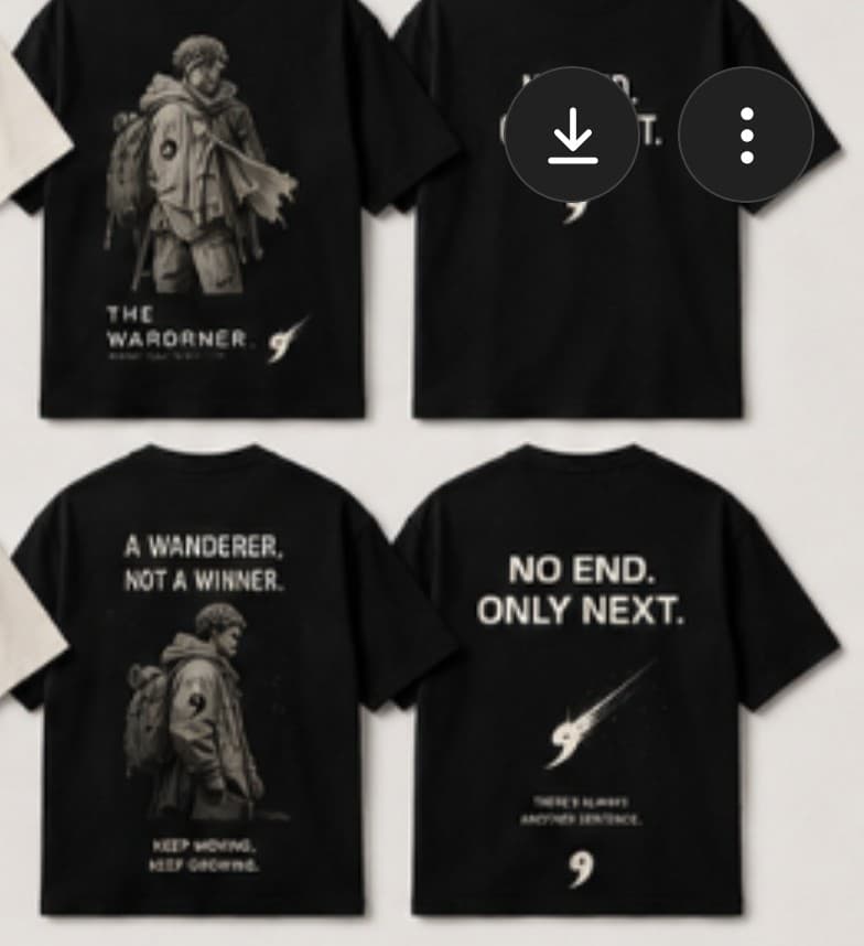 Contrast Mark Tee
